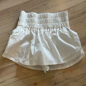 FP Movement by Free People High Waist White Shorts